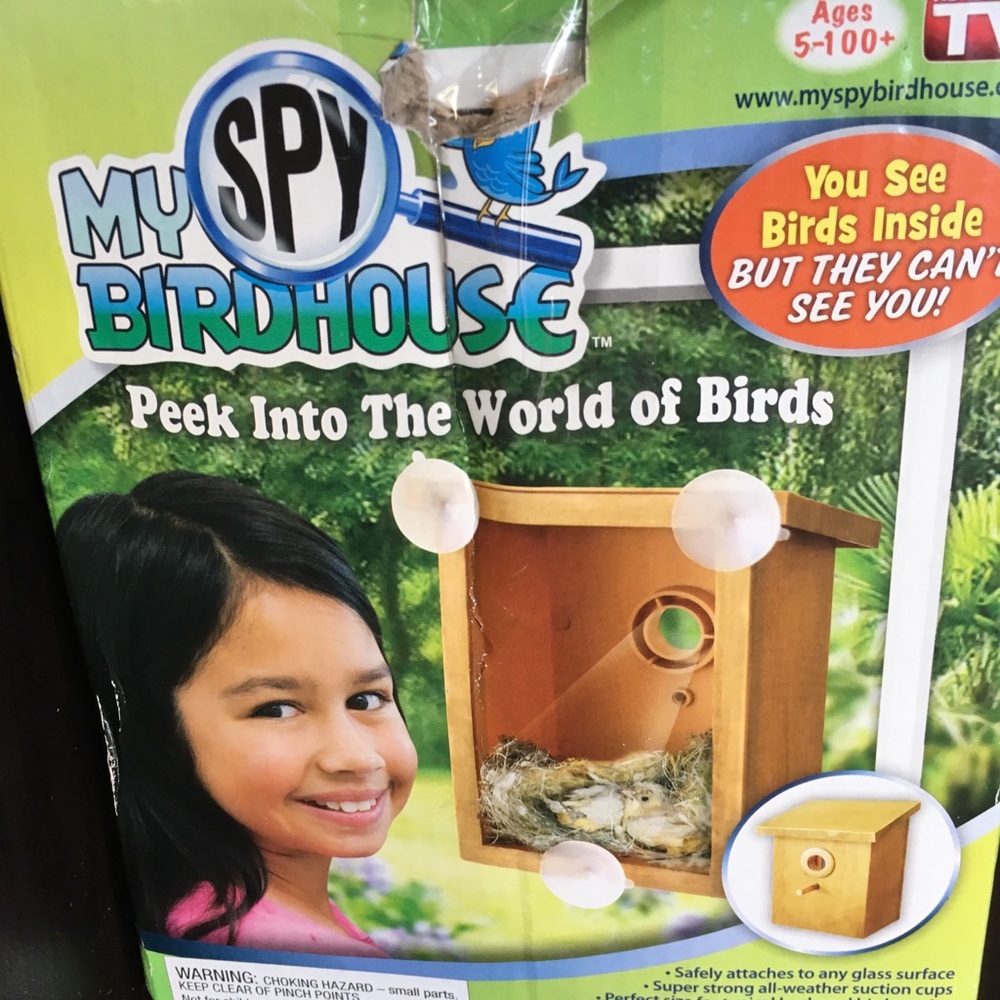 MY SPY BIRDHOUSE NEW